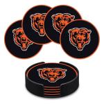 Rico Industries NFL Football Chicago Bears Classic Favorites: PVC Coaster Set (4-Pack)