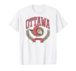 Ottawa Senators Vintage Victory White Officially Licensed T-Shirt