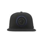 Winnipeg Jets NHL Officially Licensed Adjustable Snapback Hat Flat Bill Z11 Black Element
