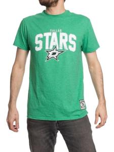 Calhoun NHL Surf & Skate Mens Vintage Style Distressed Heather Tone Rustic T-Shirt (Dallas Stars, XX-Large)