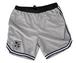 Officially Licensed NHL Men's 2 Tone Air Mesh Shorts Lined with Pockets (Large, Los Angeles Kings)