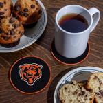 Rico Industries NFL Football Chicago Bears Classic Favorites: PVC Coaster Set (4-Pack)