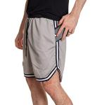 Officially Licensed NHL Men's 2 Tone Air Mesh Shorts Lined with Pockets (Large, Los Angeles Kings)