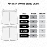 Officially Licensed NHL Men's 2 Tone Air Mesh Shorts Lined with Pockets (Large, Los Angeles Kings)