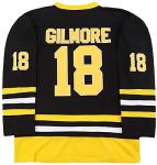 Boston Happy Gilmore #18 Adam Sandler 1996 Movie Ice Hockey Jersey Stitched Letters and Numbers S-XXXL