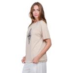 Ultra Game WNBA Official Womens Super Soft Fashion T-Shirt, Las Vegas Aces, Sand, Small