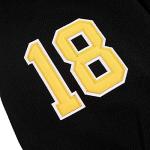 Boston Happy Gilmore #18 Adam Sandler 1996 Movie Ice Hockey Jersey Stitched Letters and Numbers S-XXXL