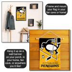 WinCraft Penguins Double Sided Garden Banner Flag