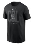 Nike Men's Colorado Rockies Fashion Local T-Shirt (US, Alpha, Medium, Regular, Regular, Black)