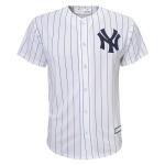 Outerstuff Aaron Judge New York Yankees MLB Kids 4-7 Home Player Jersey (Size: 7, White)
