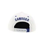 Vancouver Canucks NHL Officially Licensed Rope Hat Snapback Memento White