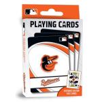 MasterPieces Officially Licensed MLB Baltimore Orioles Playing Cards - 54 Card Deck for Adults
