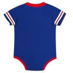 MLB Newborn & Infants 0-24 Months Official Primary Logo Creeper Romper Jersey (US, Age, 6 Months, 9 Months, Chicago Cubs - Blue)