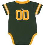 NFL Green Bay Packers Baby-Boy Dazzle Bodysuit, Team Color, 3-6 Months (138781160PKR06M-308)