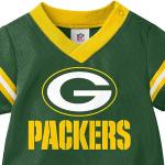 NFL Green Bay Packers Baby-Boy Dazzle Bodysuit, Team Color, 3-6 Months (138781160PKR06M-308)