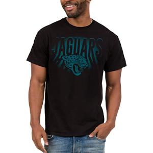 Junk Food Clothing x NFL - Jacksonville Jaguars - Team Spotlight - Unisex Adult Short Sleeve Fan T-Shirt for Men and Women - Size Large