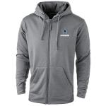 Dunbrooke NFL Dallas Cowboys Trophy Tech Fleece Full Zip Hoodie, Large, Grey