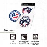 Desert Cactus Columbus Blue Jackets Team NHL National Hockey League Sticker Vinyl Decal Laptop Water Bottle Car Scrapbook (4 inch Sticker)