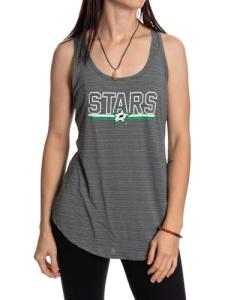 Calhoun NHL Womens Lightweight Sleeveless Loose Fit Workout Racerback Tank Top (Dallas Stars, XX-Large)