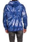 Calhoun NHL Surf & Skate Unisex Spiral Tie Dye Ultra-Soft Pullover Hoodie – The Sunset Collection (New York Rangers, X-Large)