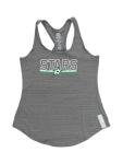 Calhoun NHL Womens Lightweight Sleeveless Loose Fit Workout Racerback Tank Top (Dallas Stars, XX-Large)