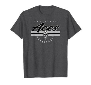 WNBA Las Vegas Aces Off The Bench T-Shirt, Men, Dark Heather Grey, Small