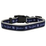 MLB New York Yankees Licensed PET COLLAR- Heavy-Duty, Strong, and Durable Dog Collar. Available in 29 Baseball Teams and 4 Sizes