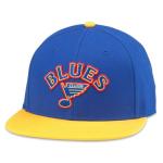 AMERICAN NEEDLE St. Louis Blues Archive 400 Adjustable Snapback Baseball Hat (21006A-SLB-RYGD)