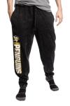 Calhoun NHL Mens Acid Wash Cotton Fleece Athletic Jogger Style Sweatpants (Small, Pittsburgh Penguins)