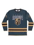 NHL Men's Game Day Long Sleeve Performance Loose Fit Rash Guard (Vegas Golden Knights, Medium)