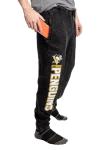 Calhoun NHL Mens Acid Wash Cotton Fleece Athletic Jogger Style Sweatpants (Small, Pittsburgh Penguins)
