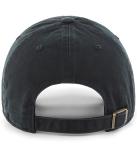 47 Brand MLB Black White Primary Logo Clean Up Adjustable Baseball Cap Hat, Adult One Size Fits All - Baltimore Orioles Black White