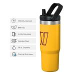 Washington Commanders NFL 30 oz Straw Tumbler