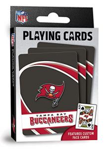 MasterPieces Officially Licensed NFL Tampa Bay Buccaneers Playing Cards - 54 Card Deck for Adults