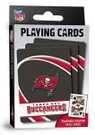MasterPieces Officially Licensed NFL Tampa Bay Buccaneers Playing Cards - 54 Card Deck for Adults