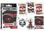 MasterPieces Officially Licensed NFL Tampa Bay Buccaneers Playing Cards - 54 Card Deck for Adults