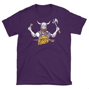 Smack Apparel Let's Eat T-Shirt for Minnesota Football Fans (SM-5XL) (Purple Soft Style Short Sleeve, X-Large)
