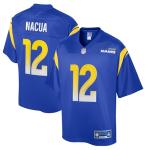 NFL PRO LINE Men's Puka Nacua Royal Los Angeles Rams Team Jersey