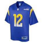 NFL PRO LINE Men's Puka Nacua Royal Los Angeles Rams Team Jersey