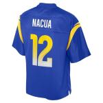 NFL PRO LINE Men's Puka Nacua Royal Los Angeles Rams Team Jersey