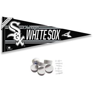 WinCraft Chicago White Sox Pennant Banner and Wall Tack Pads