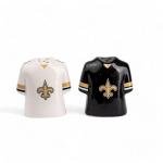 The Memory Company Officially Licensed Team Jersey Salt n Pepper Shakers, New Orleans Saints