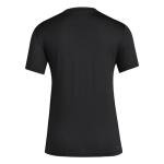 adidas Womens Austin FC Pre-Game Short Sleeve Soccer T-Shirt,Black/Austin Fc,Medium