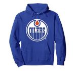 Edmonton Oilers Icon Royal Blue Officially Licensed Pullover Hoodie