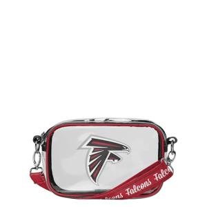 FOCO Atlanta Falcons NFL Team Stripe Clear Crossbody Bag