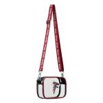 FOCO Atlanta Falcons NFL Team Stripe Clear Crossbody Bag