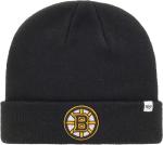 47 NHL Unisex-Adult Primary Logo Cuffed Knit Beanie Hat Cold Weather Hat, One Size (US, Alpha, One Size, Boston Bruins - Black)