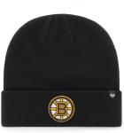 47 NHL Unisex-Adult Primary Logo Cuffed Knit Beanie Hat Cold Weather Hat, One Size (US, Alpha, One Size, Boston Bruins - Black)