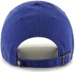 47 NHL Team Color Alternate Primary Logo Clean Up Adjustable Cap Dad Hat, Adult One Size Fits All - Toronto Maple Leafs Blue