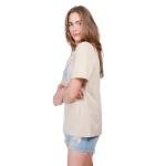 Ultra Game WNBA Official Womens Super Soft Fashion T-Shirt, Golden State Valkyries, Sand, Medium